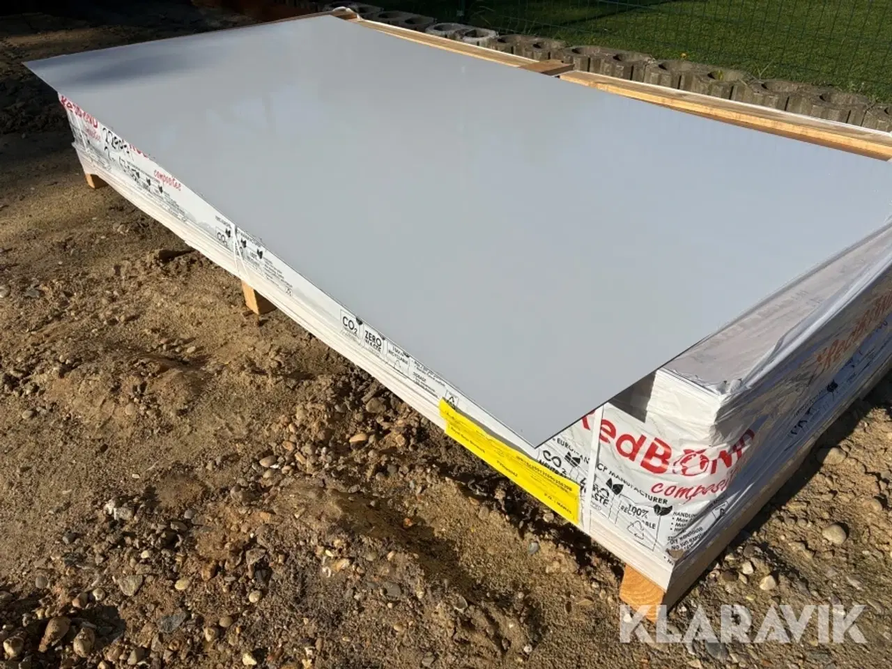 Billede 2 - Skilteplader/alusanwich plader 75 styk