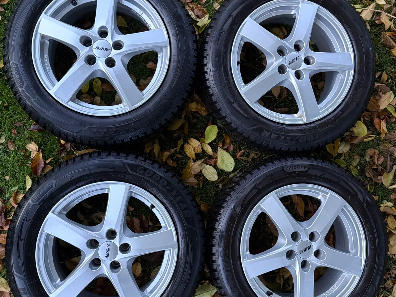 Billede 1 - Vinterhjul,5x100 alu 205/60-16 VW-Skoda-Seat