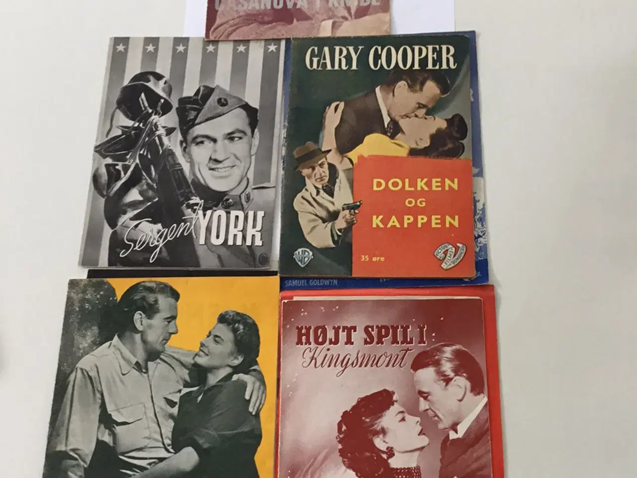 Billede 1 - GARY COOPER & WILLIAM HOLDEN