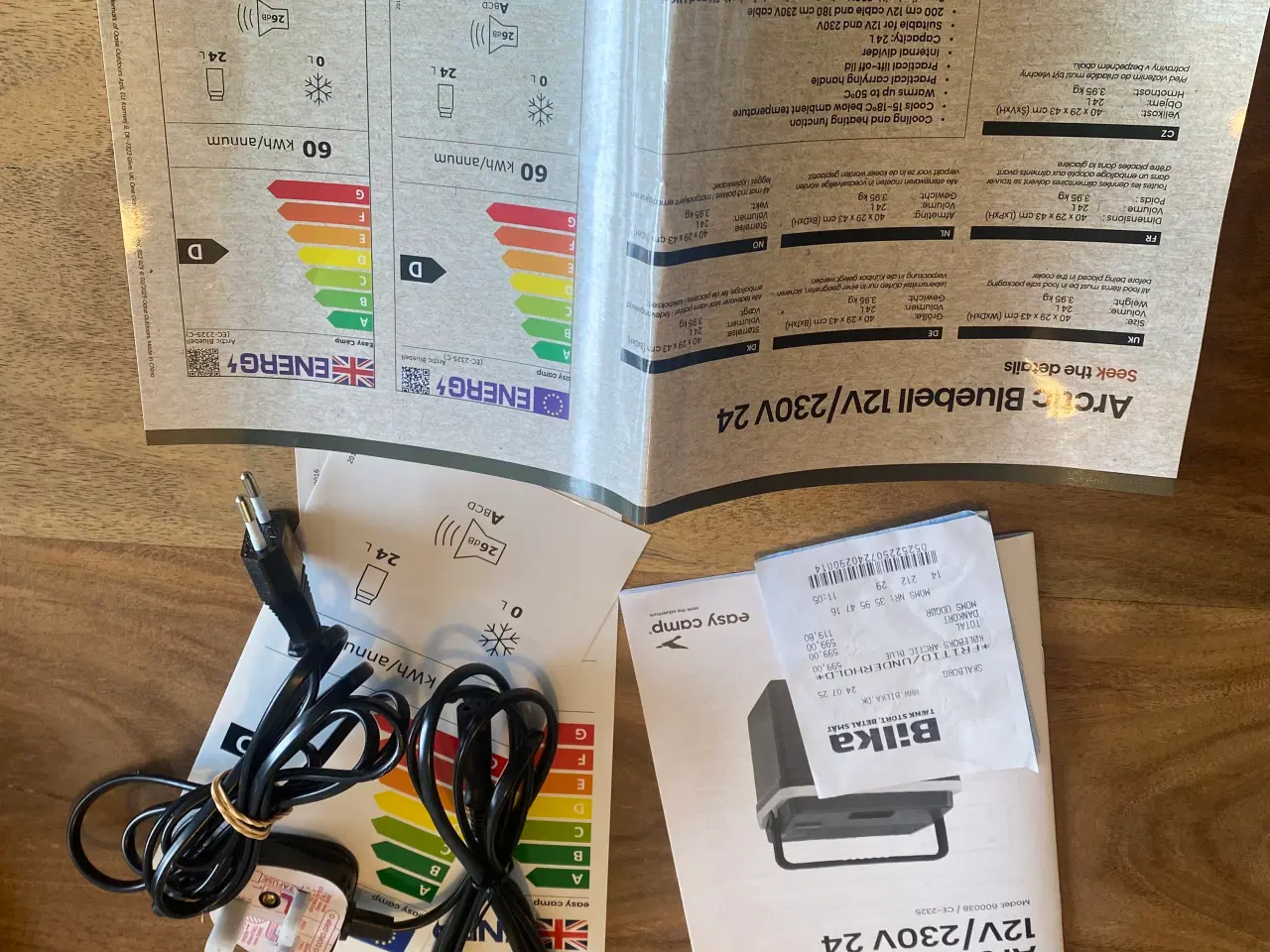 Billede 4 - Artic Køleboks 12V/230V som ny.