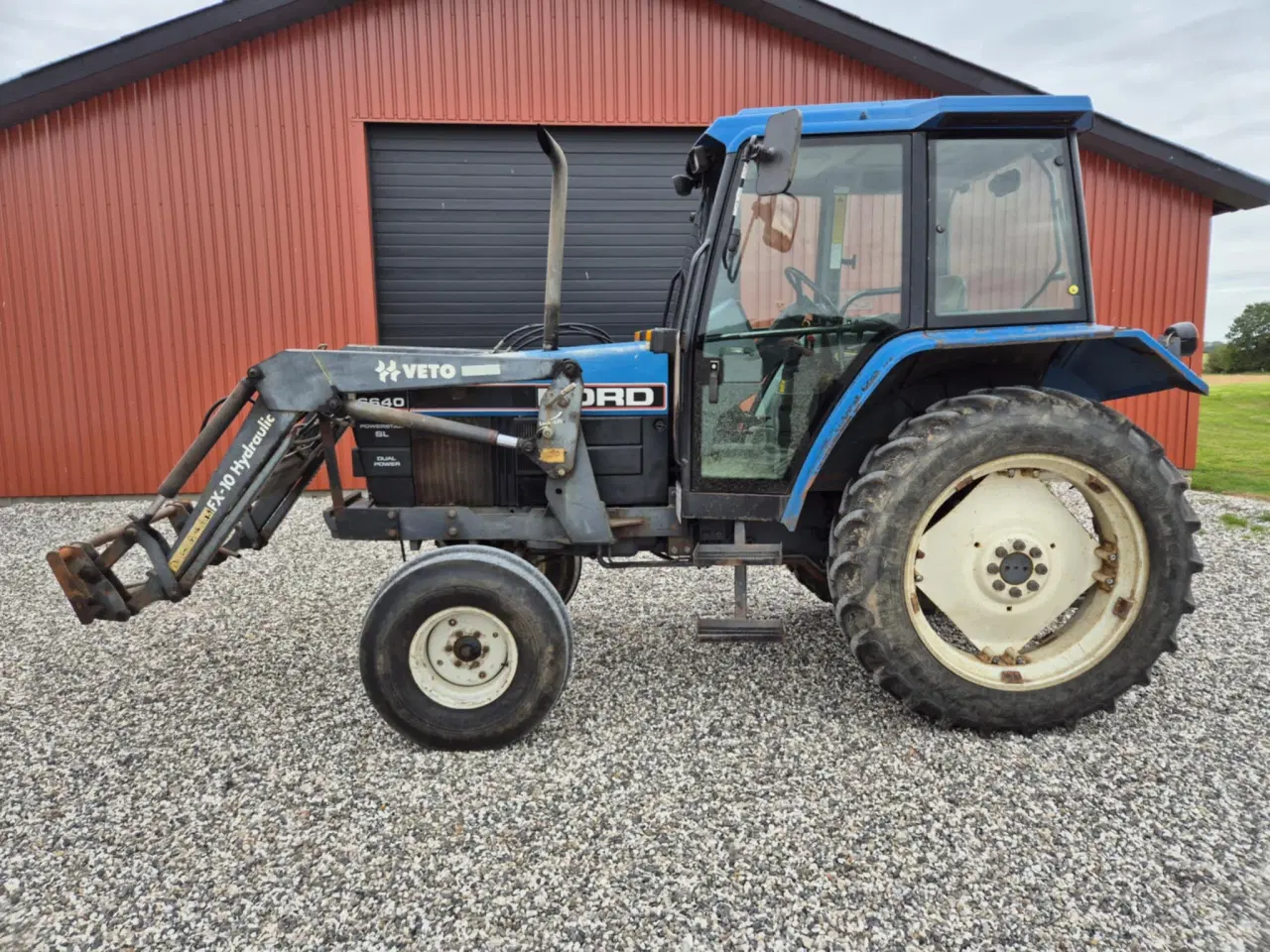 Billede 2 - Ford 6640 SL med Veto frontlæsser