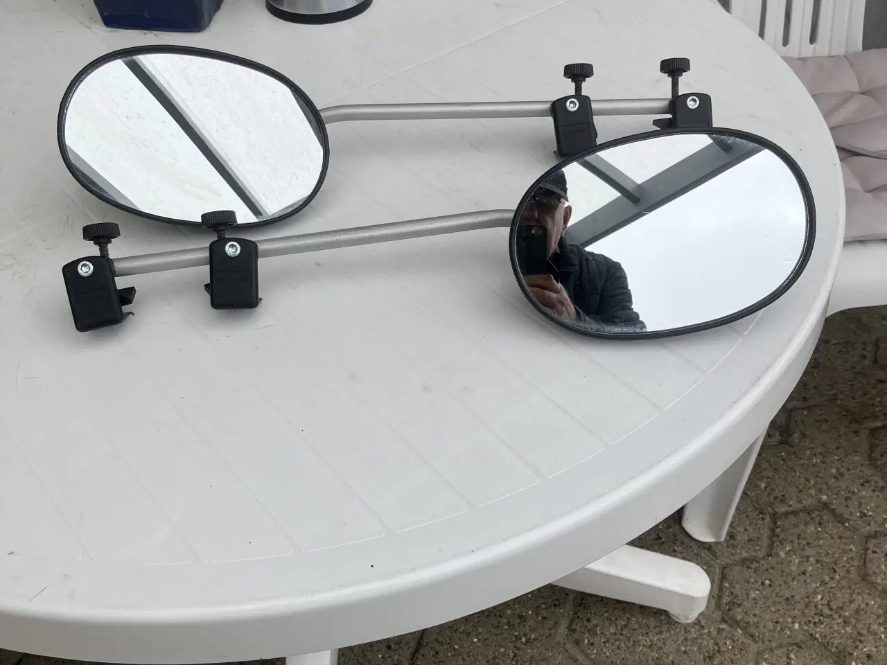 Billede 1 - Brunsgård  sidespejle 2 punkt som nye 