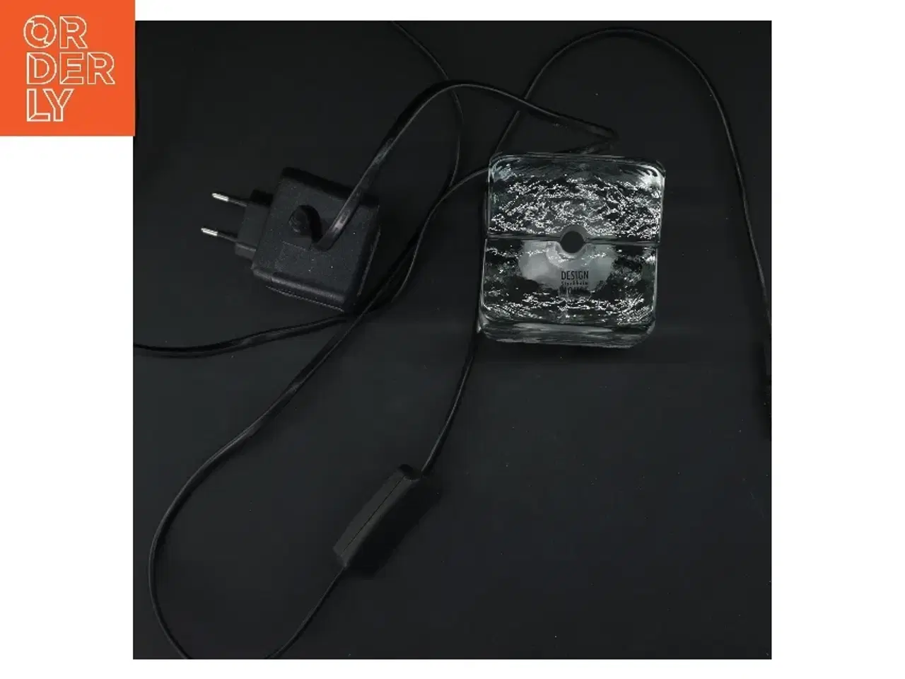 Billede 3 - Dekorativ lampe i glas fra Design house Stockholm (str. 12x8 cm)