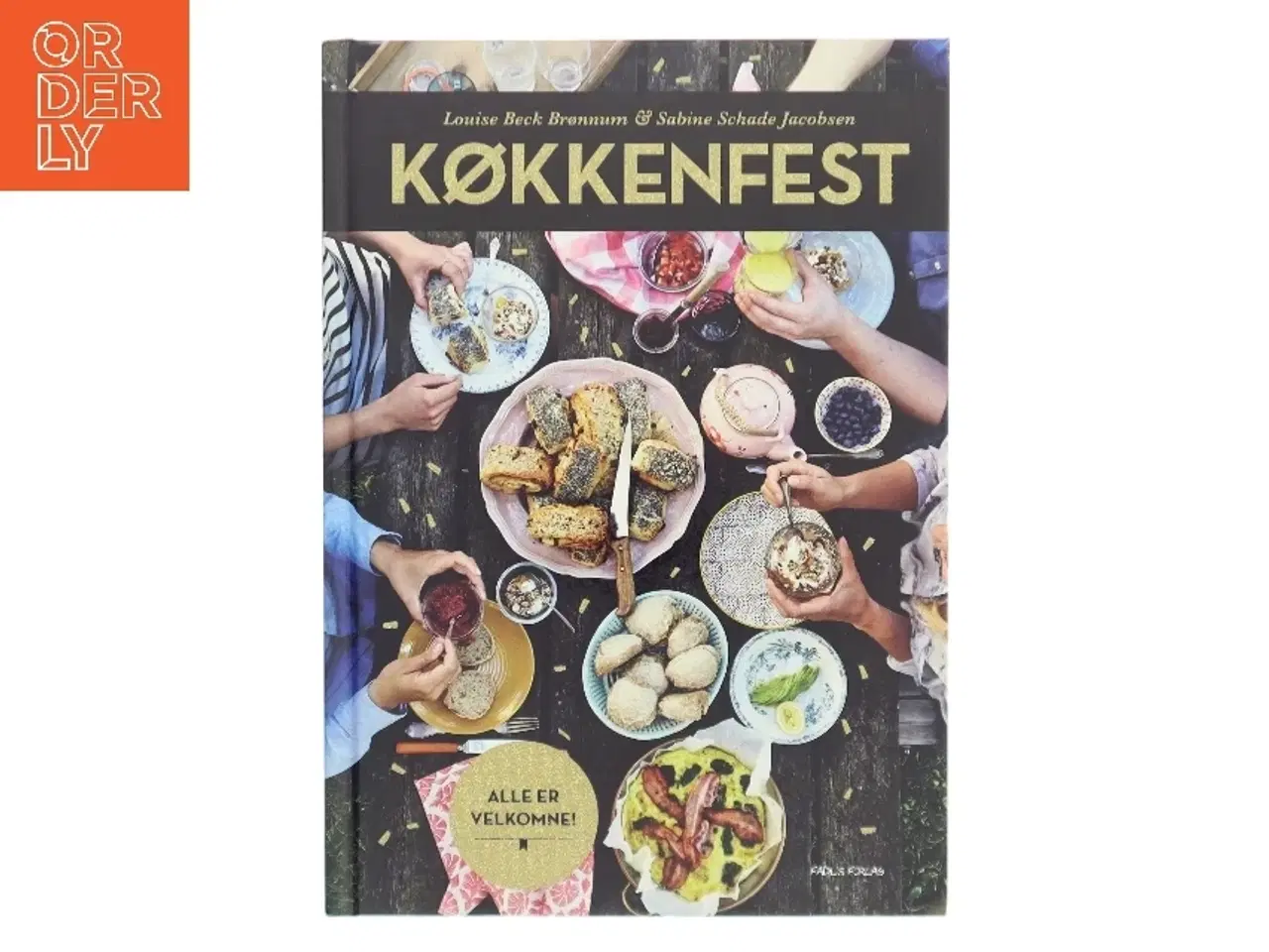 Billede 1 - Køkkenfest af Louise Beck Brønnum (Bog)