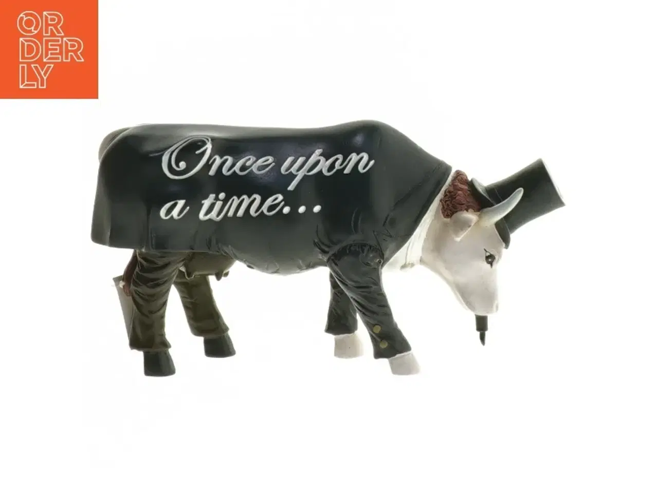 Billede 1 - Dekorationsfigur af ko (str. 9x17x5 cm)