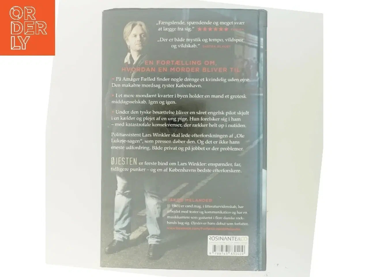 Billede 3 - Øjesten : krimi af Jakob Melander (Bog)