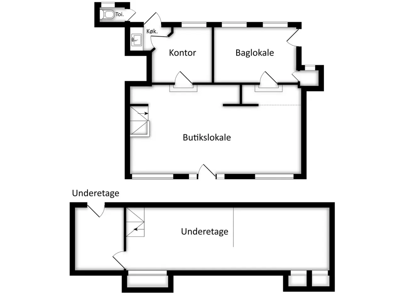 Billede 9 - FLOTTE, BUEDE GULV-TIL-LOFT VINDUER