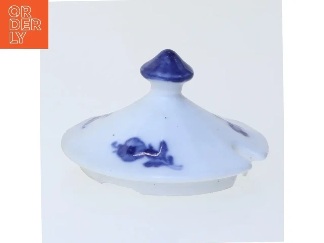 Billede 1 - Royal Copenhagen blå blomst låg 10/8586 (str. Ø 6,5 cm)