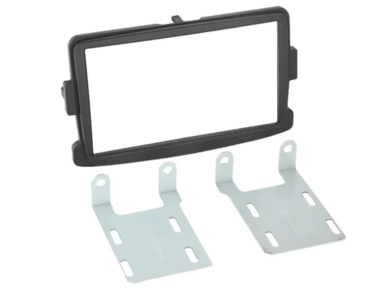 Billede 1 - 2-DIN kit Dacia Duster 2014-> sort
