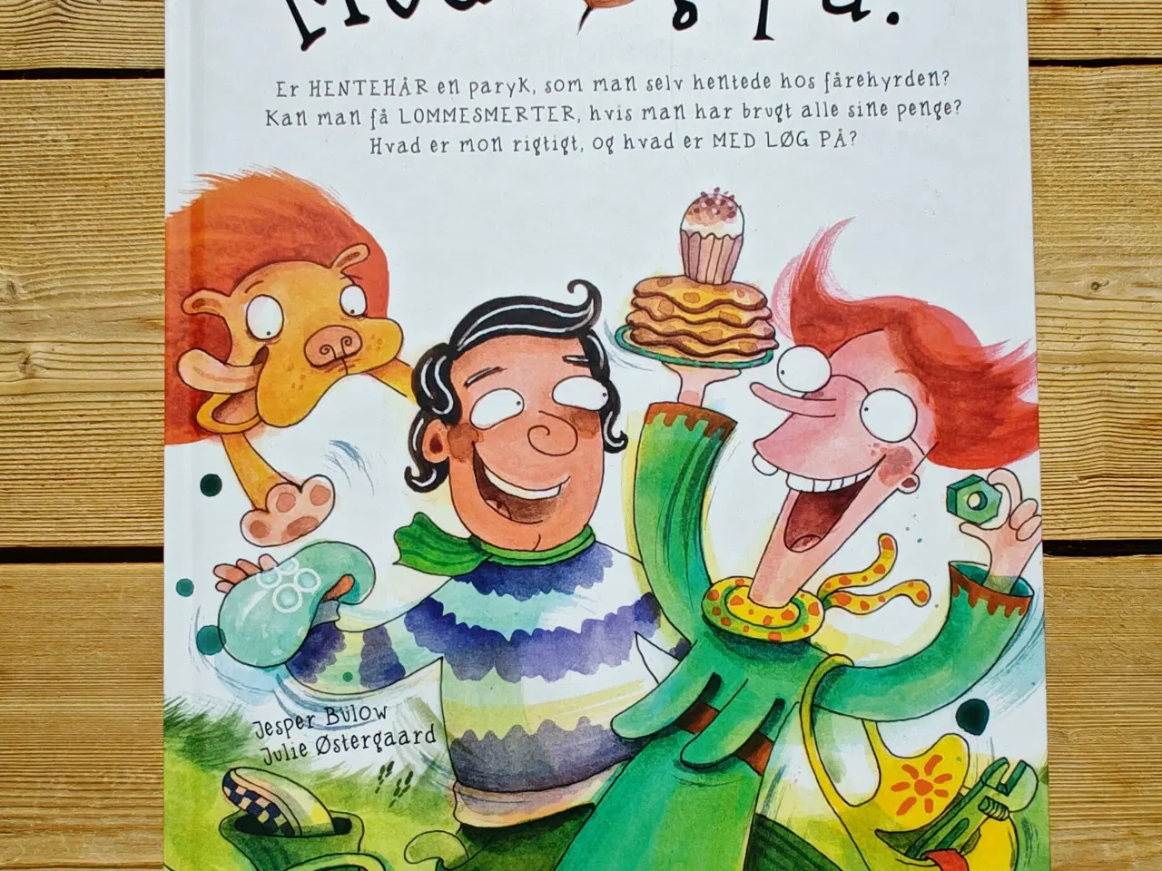 Billede 1 - Med løg på BOG af Jesper Bülow og Julie Østergaard