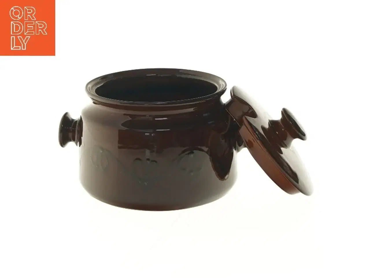 Billede 5 - Rheinsberger keramisk grydeskål med låg (str. Ø 18 cm)