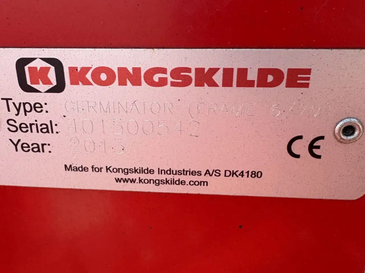 Billede 5 - Kongskilde 7 meter germinator med CROSKILL tromle bagerst. Velegnet til roer, spinat og andre speciel afgrøder.