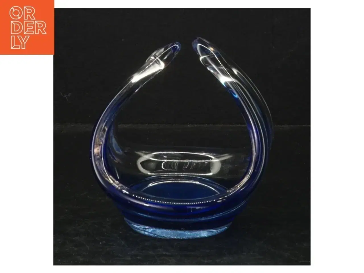 Billede 2 - Blåt glas (str. 11 cm)