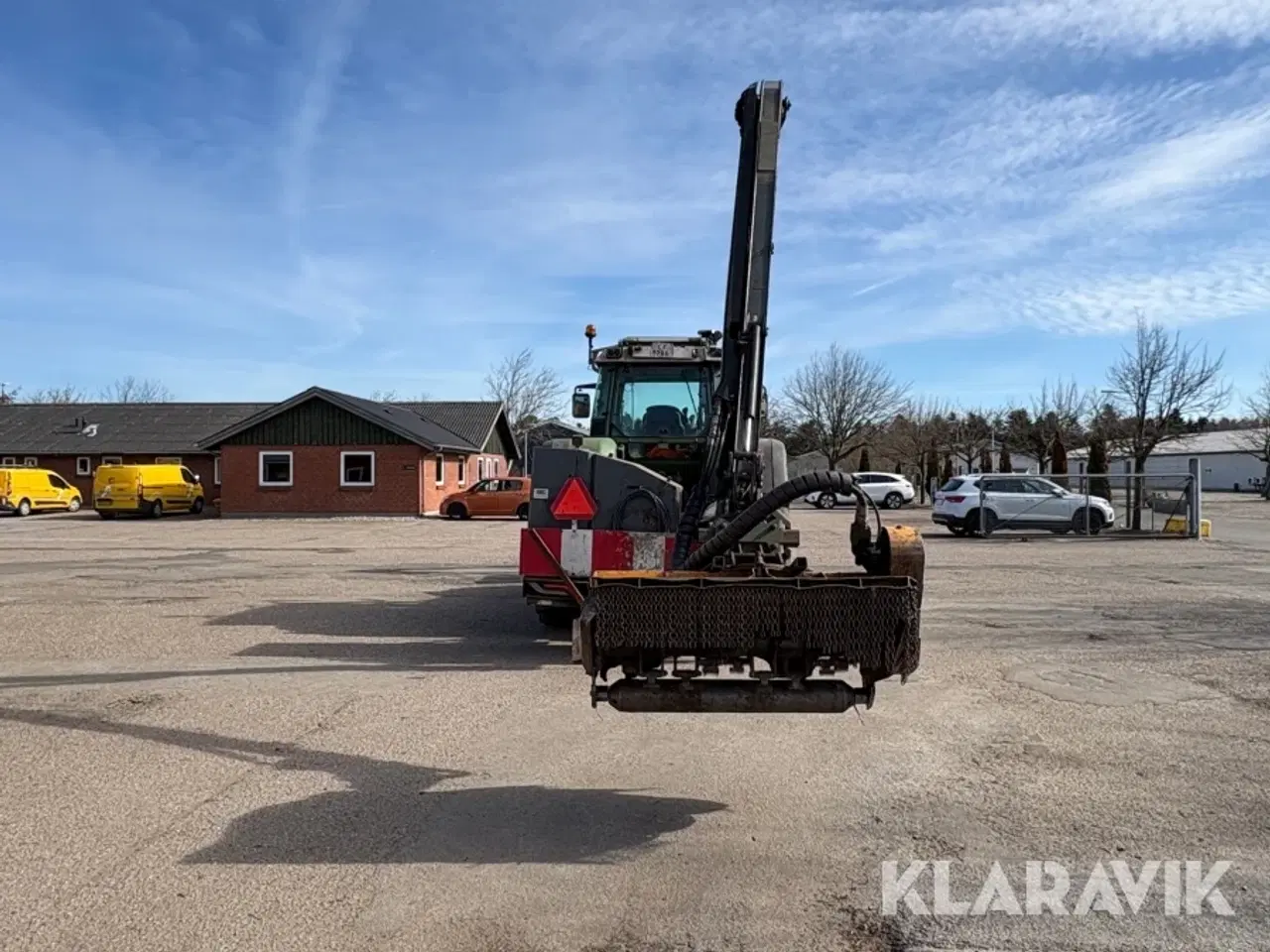 Billede 4 - Traktor Fendt 818 med Kantklipper