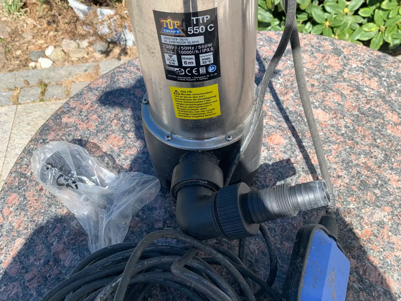 Billede 1 - TOP Craft Dykpumpe 