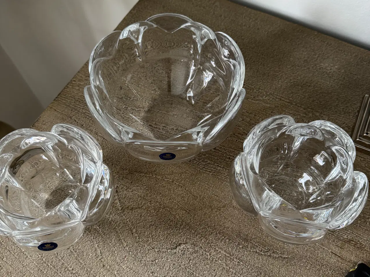 Billede 1 - Royal Copenhagen Lotus krystalskåle 