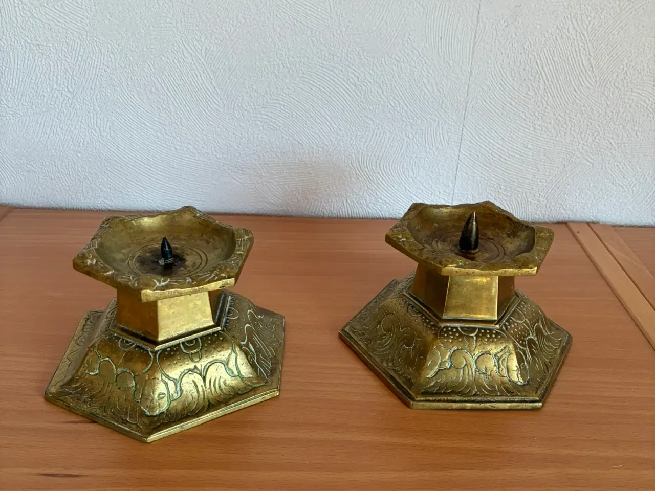 Billede 1 - Lysestager i messing