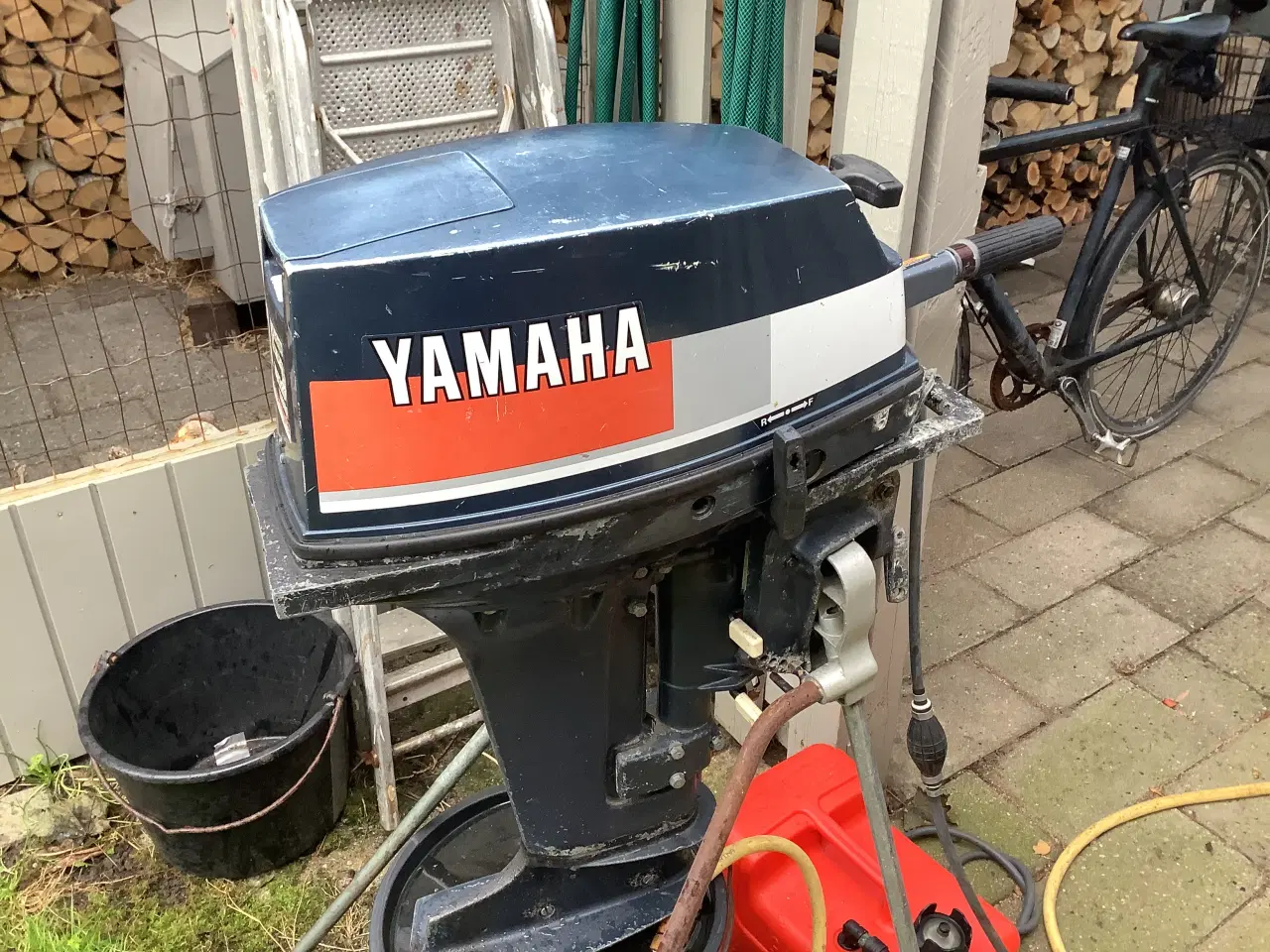Billede 1 - 15hk Yamaha med kort ben