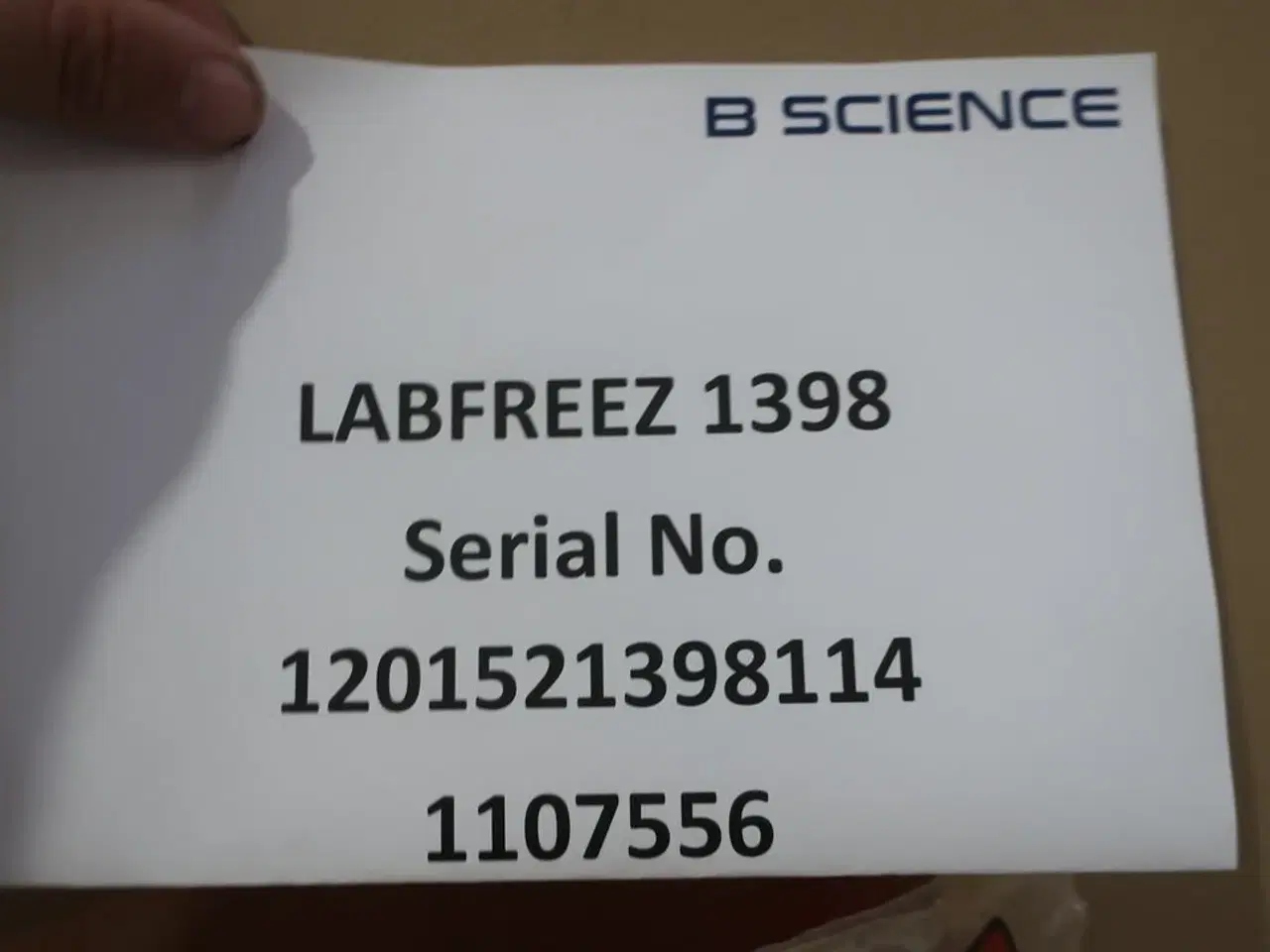 Billede 4 - Fryseskab B SCIENCE LABFREEZ1398