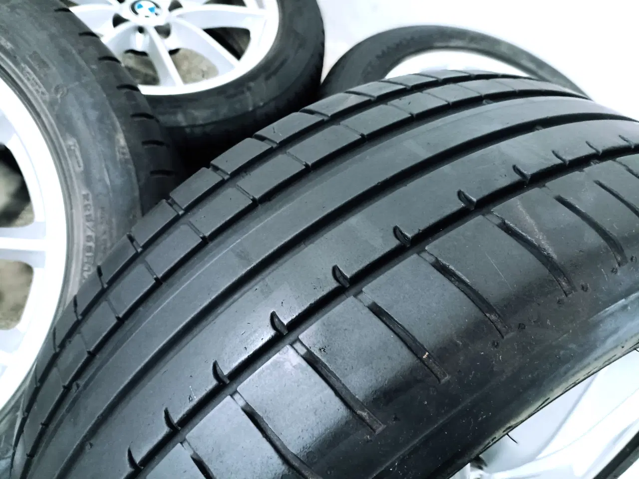 Billede 5 - 5x112 17" ET52 nav 66,6ø BMW sommersæt inkl.TPMS