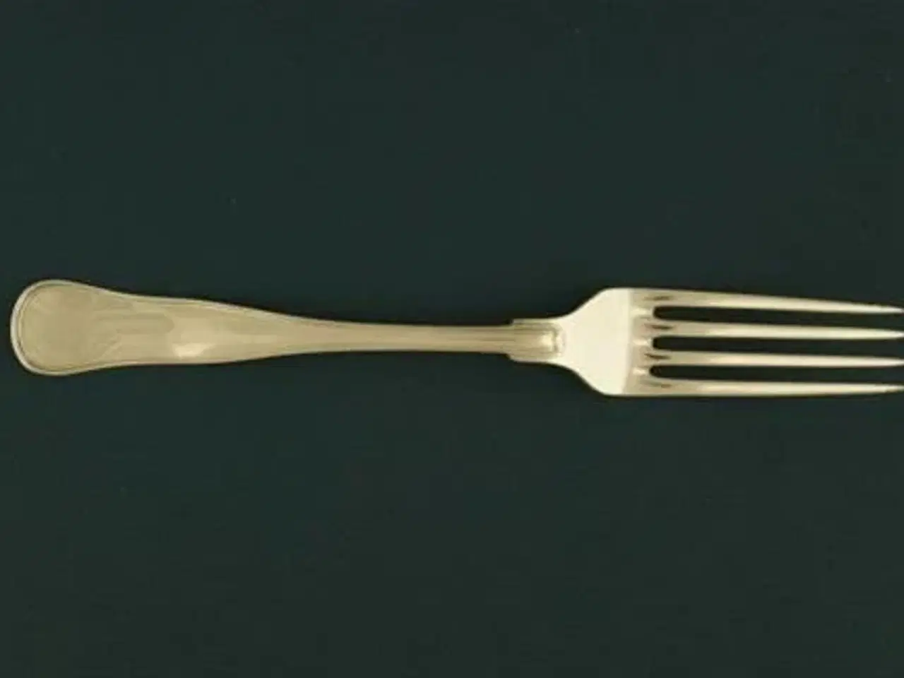 Billede 1 - Dobbeltriflet Middagsgaffel, 20 cm.