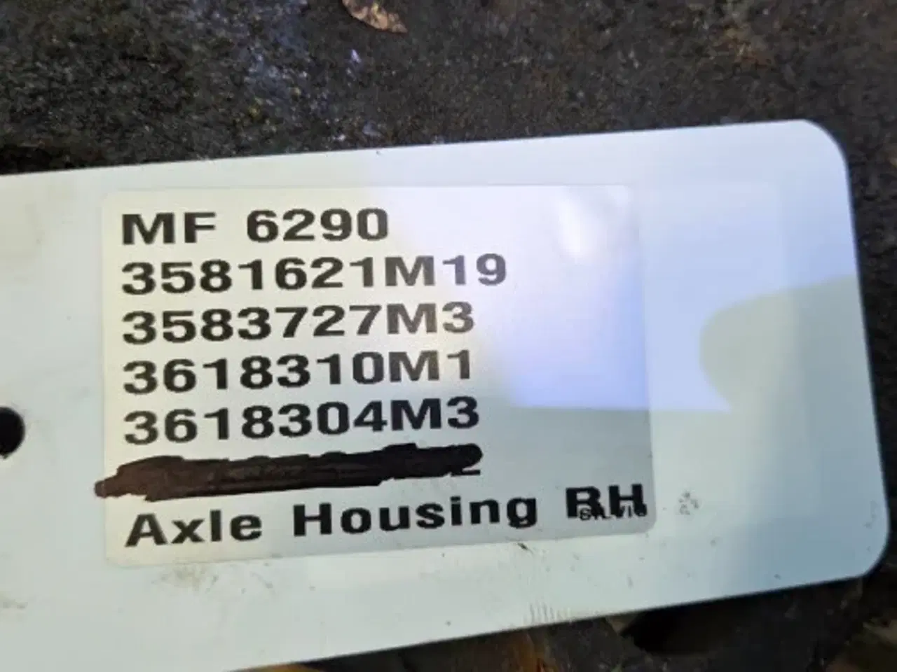 Billede 11 - Massey Ferguson 6290 Lår R. 3581621M19