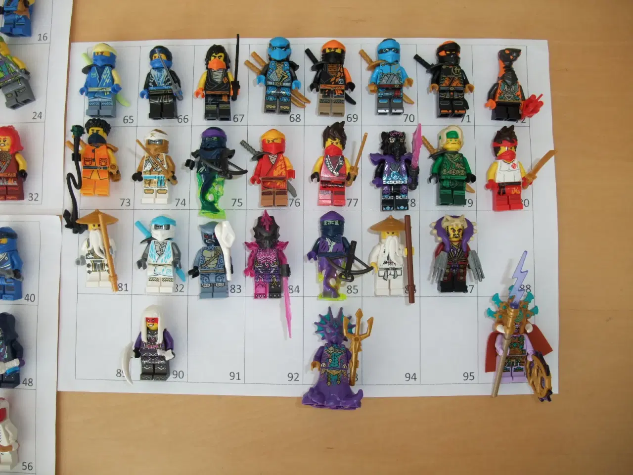 Billede 4 - Lego Ninjago Figurer 