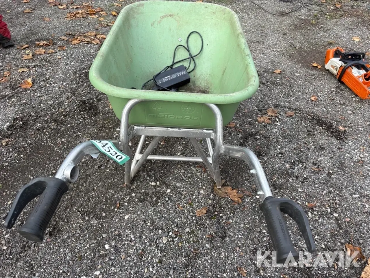 Billede 9 - Trillebør med elektrisk hjælpemotor