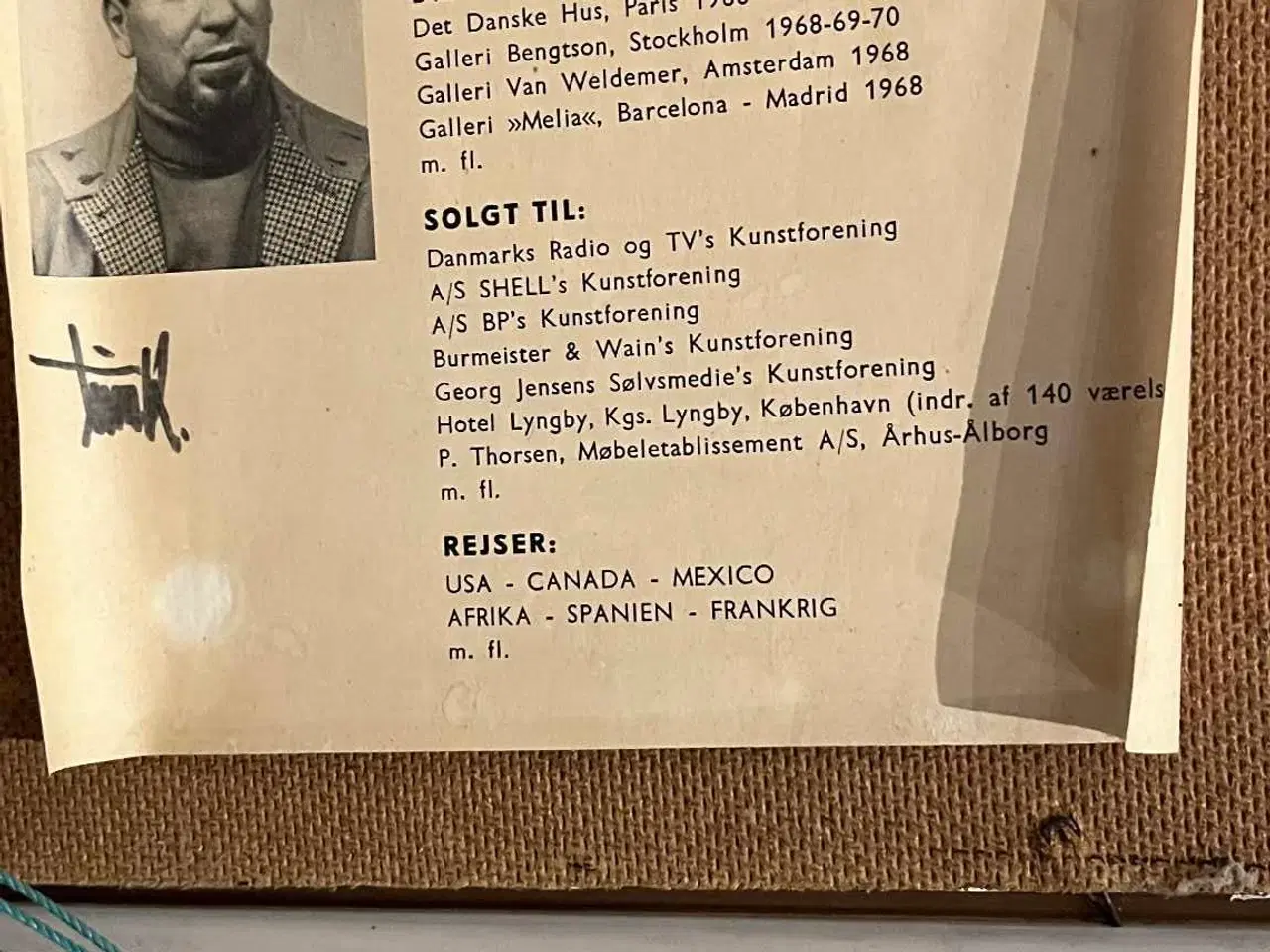 Billede 2 - Oliemaleri af Finn Krogh