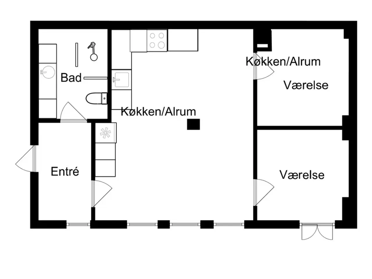 Billede 12 - Boligudlejningsejendom opdelt i 4 ejerlejligheder