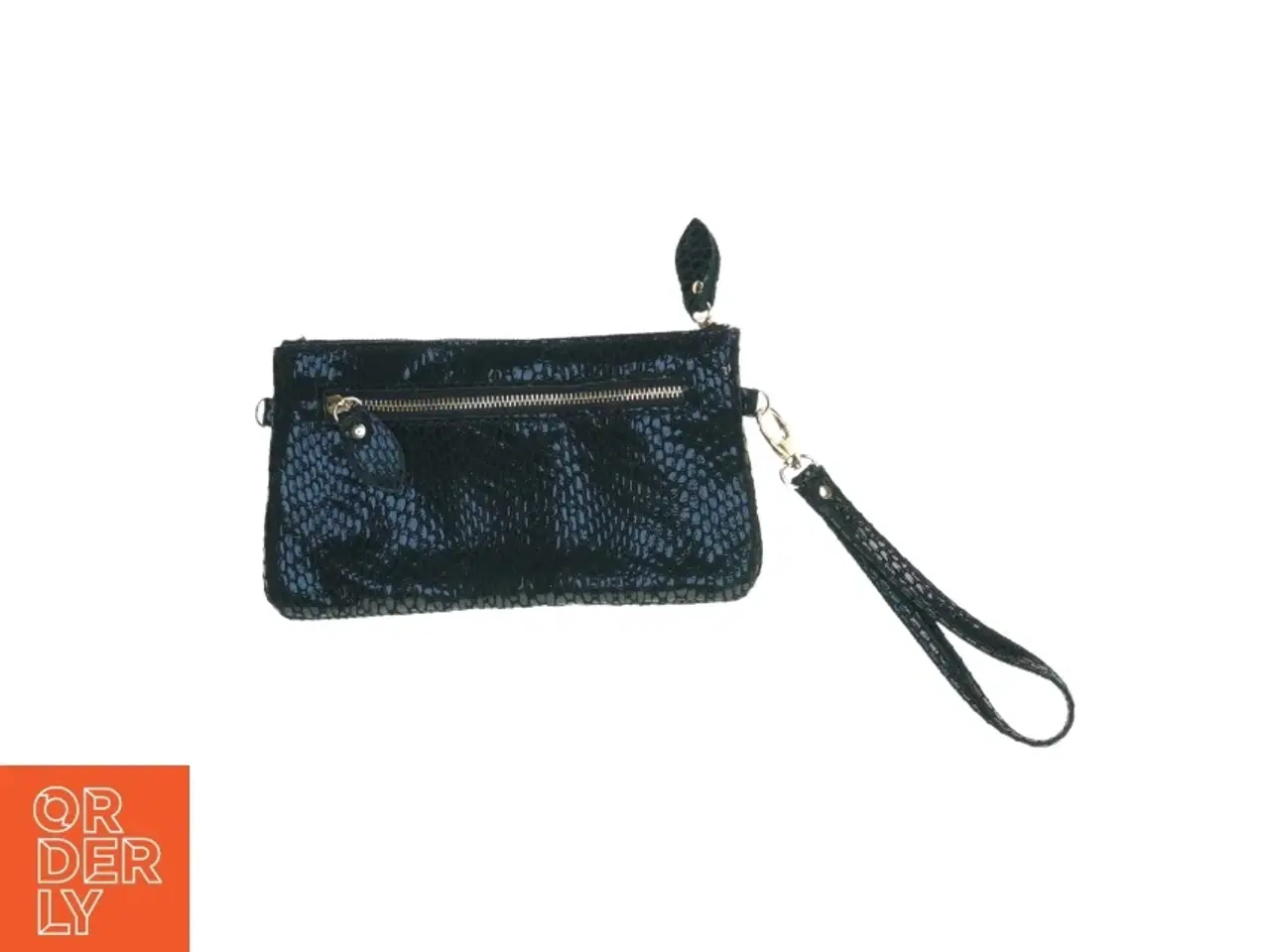 Billede 2 - Clutch Kroko Taske fra Satinni (str. 20 x 12 cm)