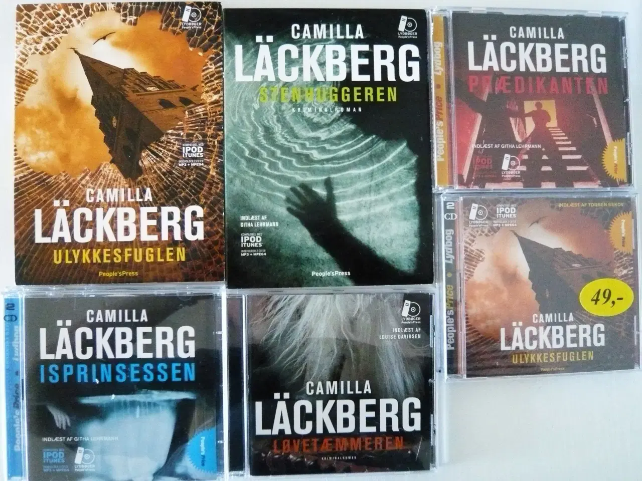 Billede 1 - MP3 lydbøger af Camilla Läckberg