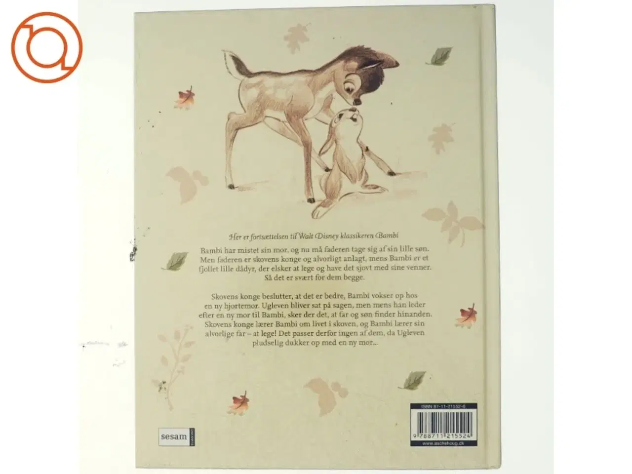 Billede 3 - Bambi 2 af Johnny Zeuthen, Walt Disney (firma) (Bog)