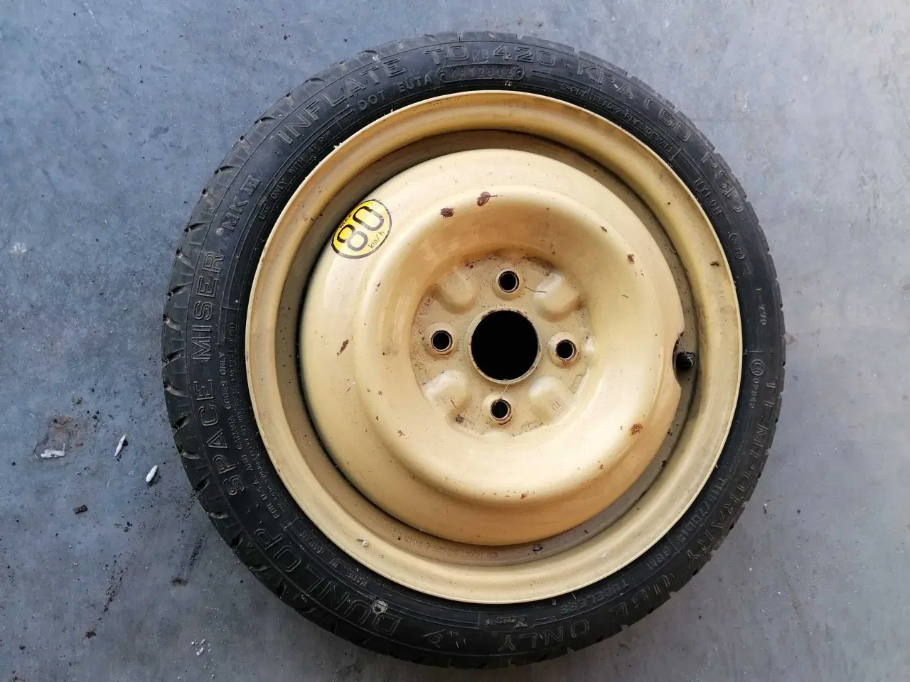 Billede 1 - Reservehjul / Nødhjul 14"TOYOTA SUZUKI FORD 