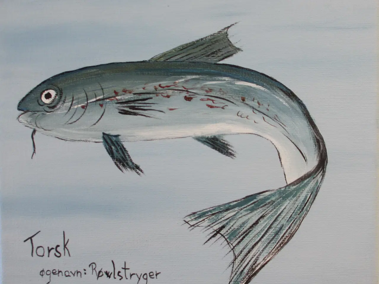 Billede 1 - ACRYL-MALERI nr. 498