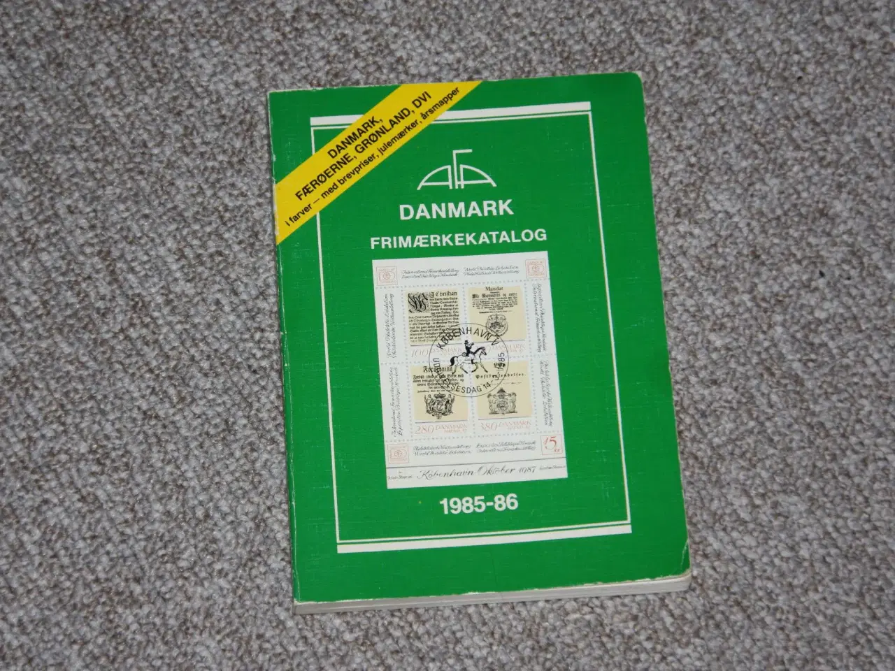 Billede 1 - Frimærkekatalog 1985-86 , Lars Boes Danmark