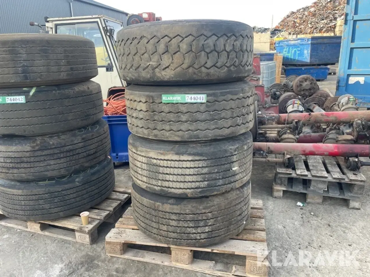 Billede 2 - Lastbilsdæk Bridgestone 385/55R22.5 4 styk