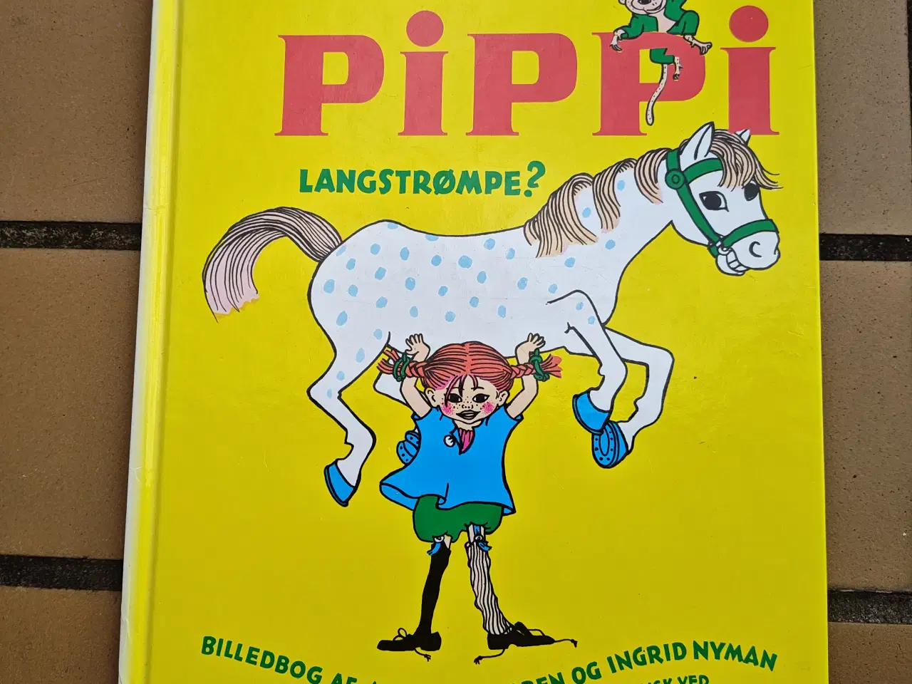 Billede 1 - Kender du Pippi Langstrømpe ? Bog Astrid Lindgren