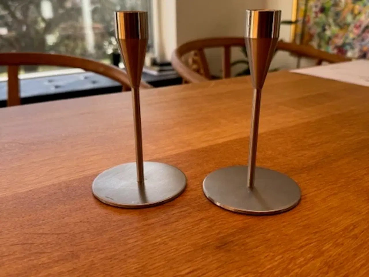 Billede 1 - Piet Hein Venus lysestager, 2 stk.