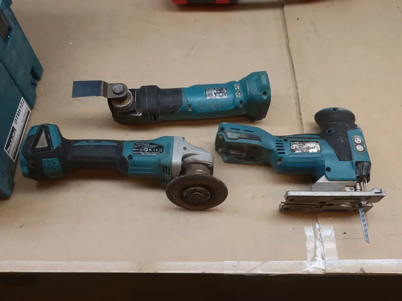 Billede 1 - Vinkelsliber, multicutter og vinkelsliber mv.  MAKITA  Model: DGA 506, DJV 181,  DTM51