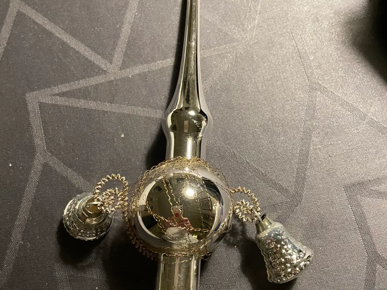 Billede 3 - Juletræs spir med klokker