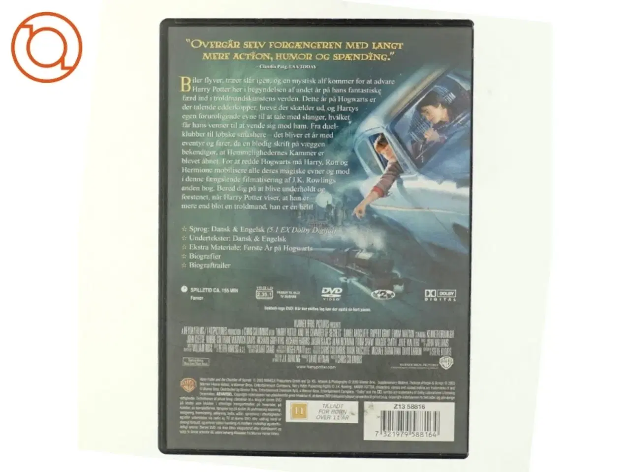 Billede 3 - Hemmelighedernes Kammer, Harry Potter
