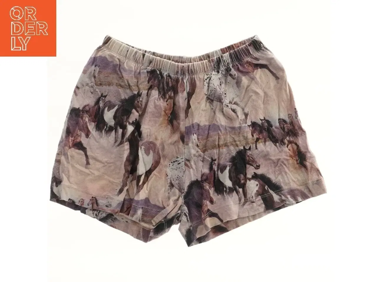 Billede 2 - Korte bukser med hestemønster fra Molo (str. 128)