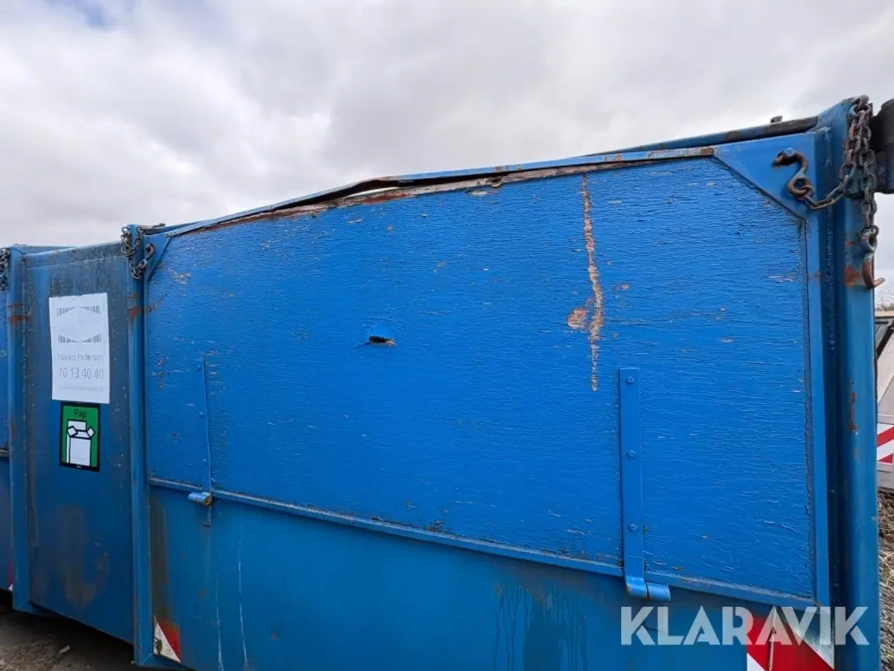 Billede 10 - Lukket affaldscontainer/ophaler 22m3