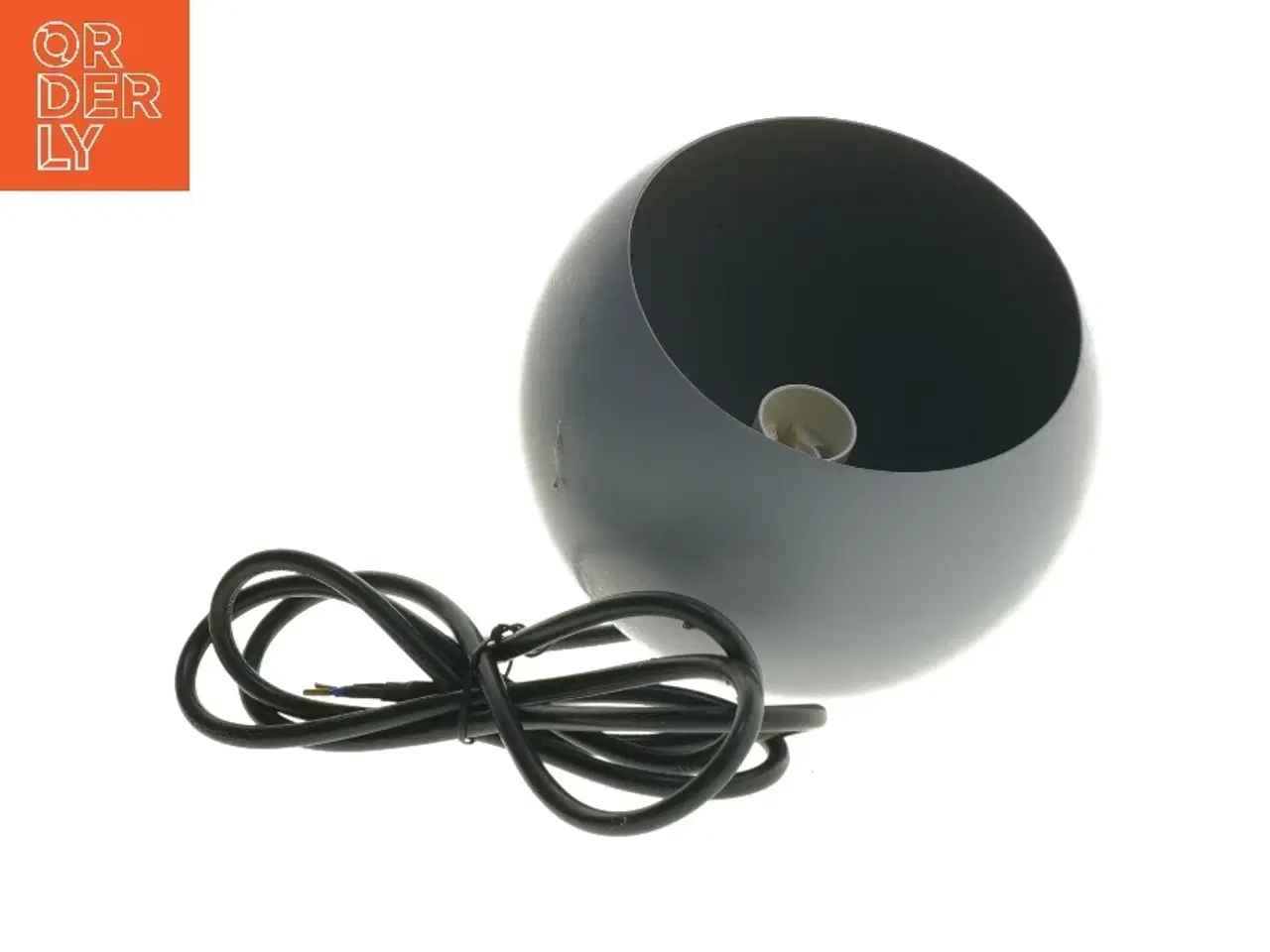 Billede 2 - Retro Grå pendel lampe (str. 14x14 cm)
