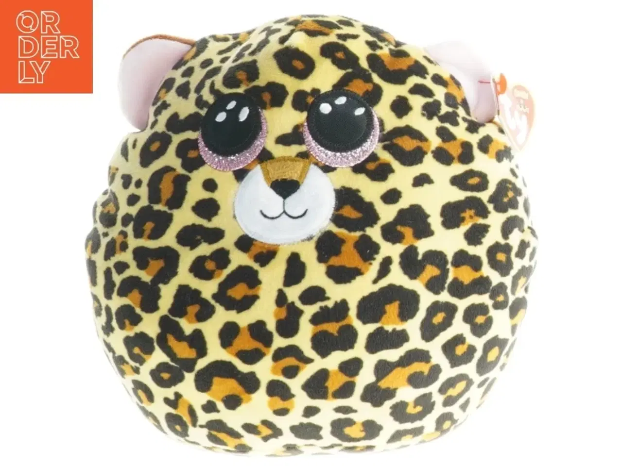 Billede 1 - Leopard plysdyr fra Ty (str. Ø 20 cm)