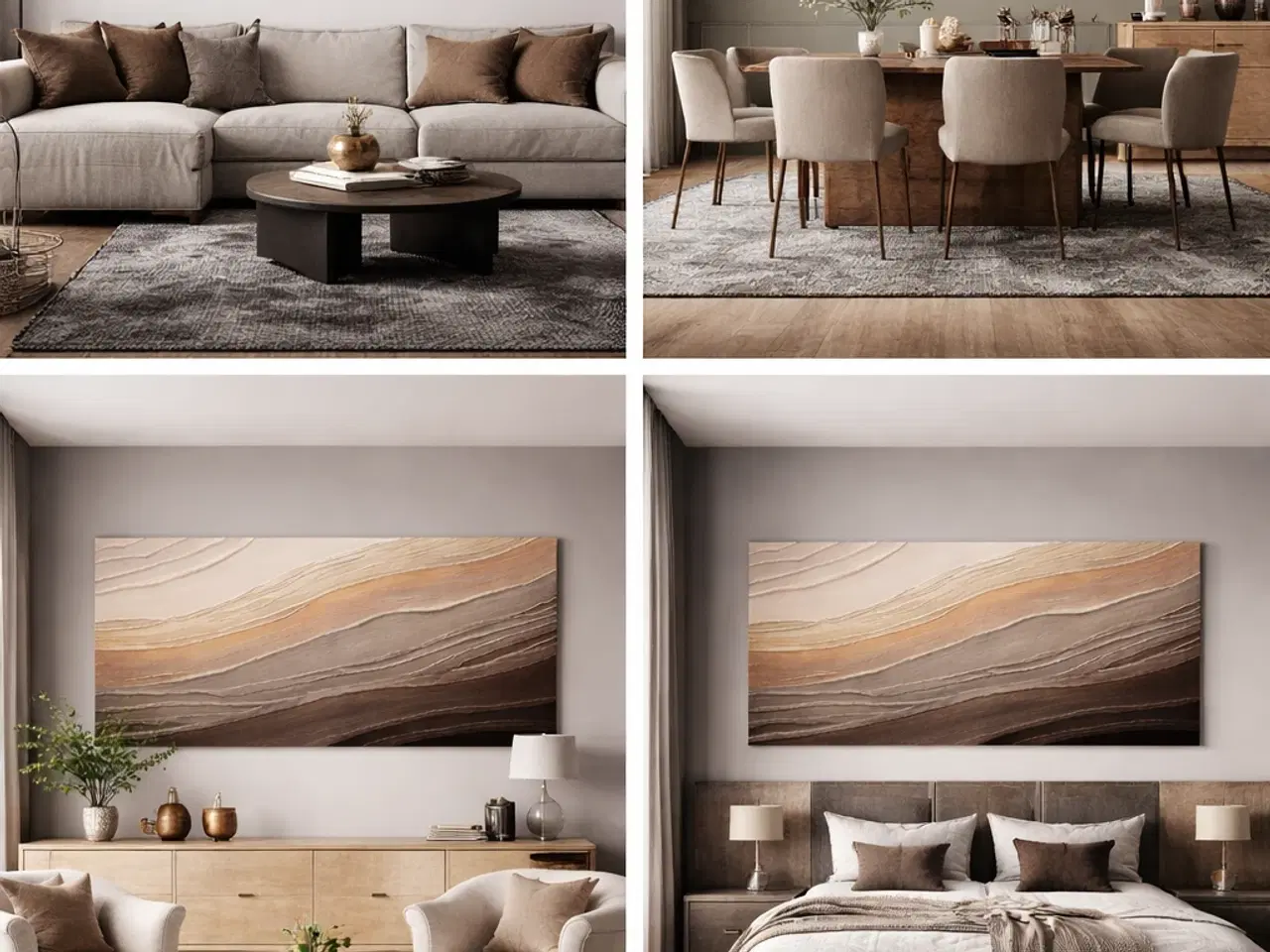 Billede 7 - Stort maleri 95 x 200 cm (Gratis levering)