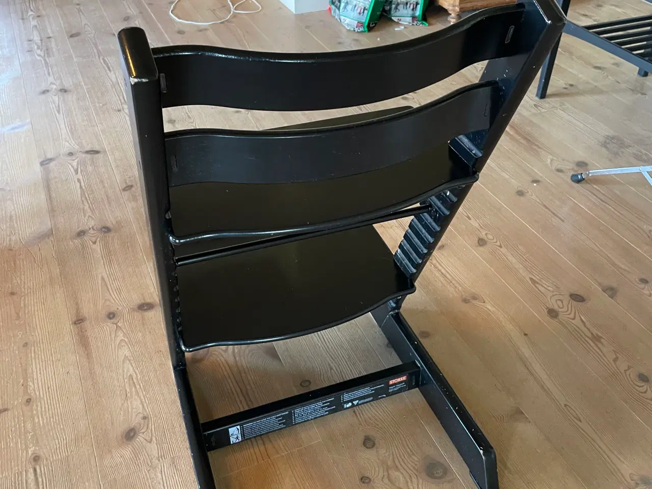Billede 3 - Stokke Tripp Trapp højstol i sort træ