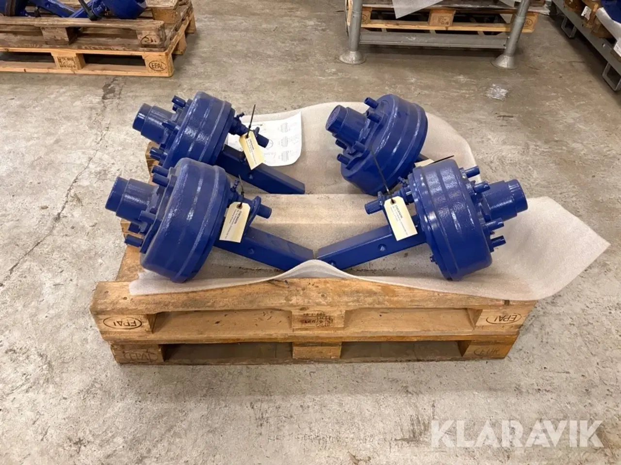 Billede 4 - Stubaksler TVZ HM490418 4 styk til hydraulik