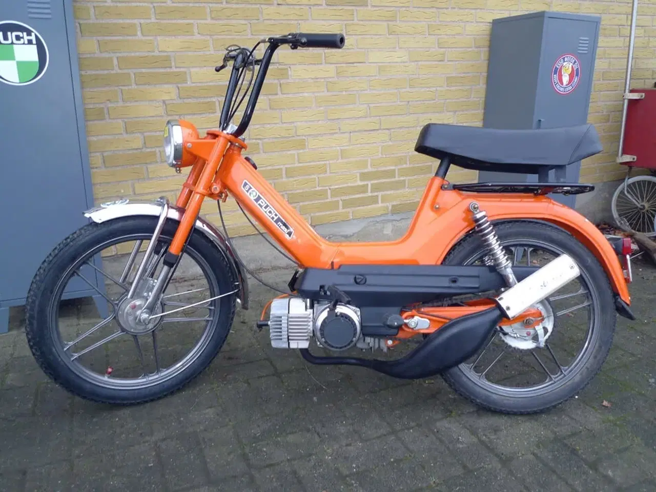 Billede 1 - Knallert, PUCK Maxi S, Orange metal MOMSFRI